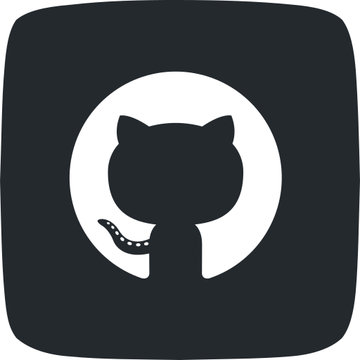 Code, git, github, hosting, internet, used for code, version control icon